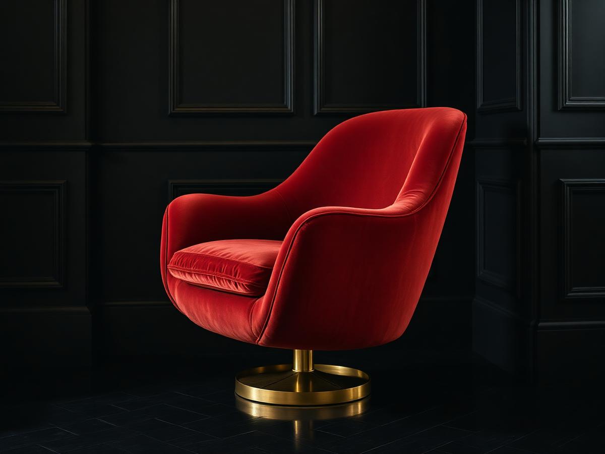 Armchairs — Lounge and accent seating with a sculptural line.