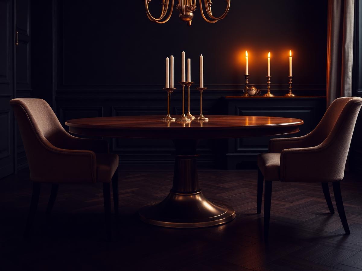 Dining — Tables and chairs made for long evenings.