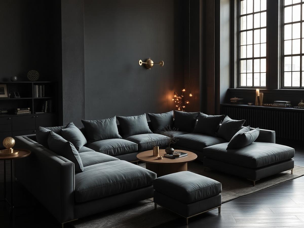 Sectionals — Modular living room systems that grow with the room.